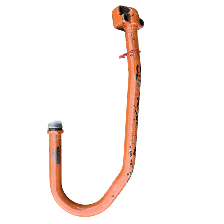 Rör höger bomcylinder
